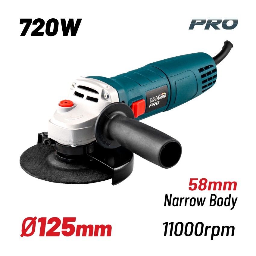 BAG7200 Γωνιακός Τροχός Φ125mm 720W