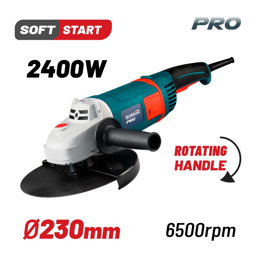 BAG2400 Γωνιακός Τροχός Φ230mm 2400W