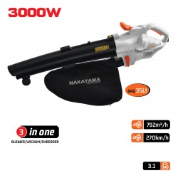 EB3500 Φυσητήρας - Απορροφητήρας Φύλλων 3000W
