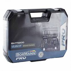 BHT5200 Σετ Καρυδάκια 1/2'', 1/4'' & 3/8'' με Καστάνια - 171 Τεμαχίων