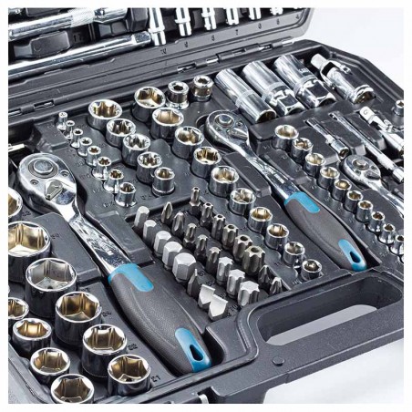 BHT5200 Σετ Καρυδάκια 1/2'', 1/4'' & 3/8'' με Καστάνια - 171 Τεμαχίων