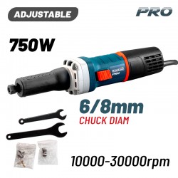 BDG8000 Ευθύς Λειαντήρας 750W