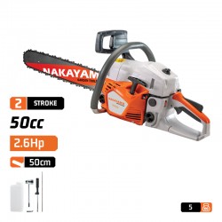 PC5600 Κλαδευτικό Αλυσοπρίονο Βενζίνης 50cm 50cc