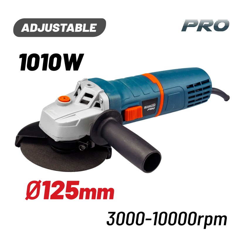BAG1300 Ρυθμιζόμενος Γωνιακός Τροχός Ø125mm 1010W