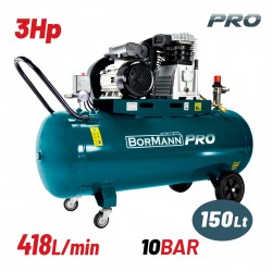 BAT5070 Αεροσυμπιεστής με Ιμάντα 150lt 3Hp