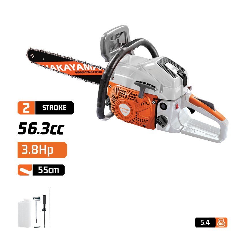PC6700 Κλαδευτικό Αλυσοπρίονο Βενζίνης 55cm 56.3cc
