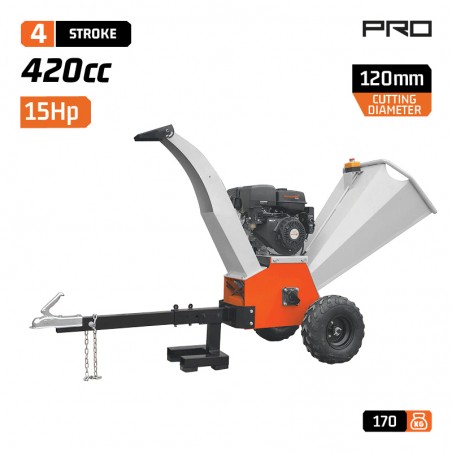 GS9600 Θρυμματιστής Κλαδιών 15hp