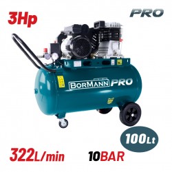 BAT5060 Αεροσυμπιεστής Με Ιμάντα 3Hp 100Lt
