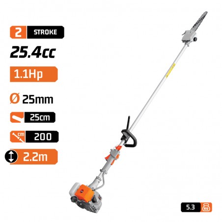 PS2600 Κονταροπρίονο Βενζίνης 25.4cc 1.1Hp