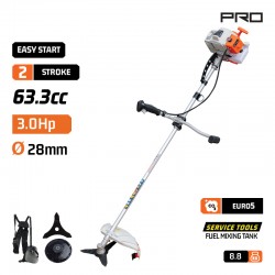 PB7500 Θαμνοκοπτικό Βενζίνης 63.3cc 3.0Hp
