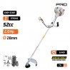PB5450 Θαμνοκοπτικό Βενζίνης 52cc 2Hp