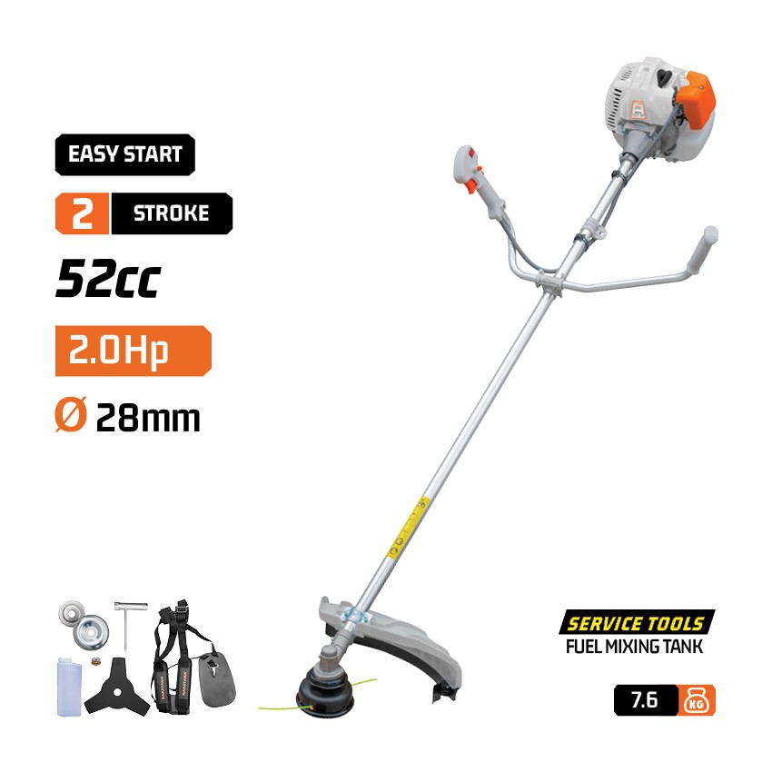 PB5221 Θαμνοκοπτικό Βενζίνης 52cc 2.0Hp