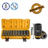 HKISSD12102L Σετ Καρυδάκια Αέρος Μακριά 1/2" - 10 Τεμαχίων