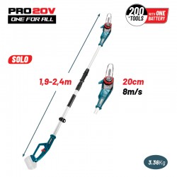 BBP4200 Κονταροπρίονο Μπαταρίας 20cm 20V (Solo)