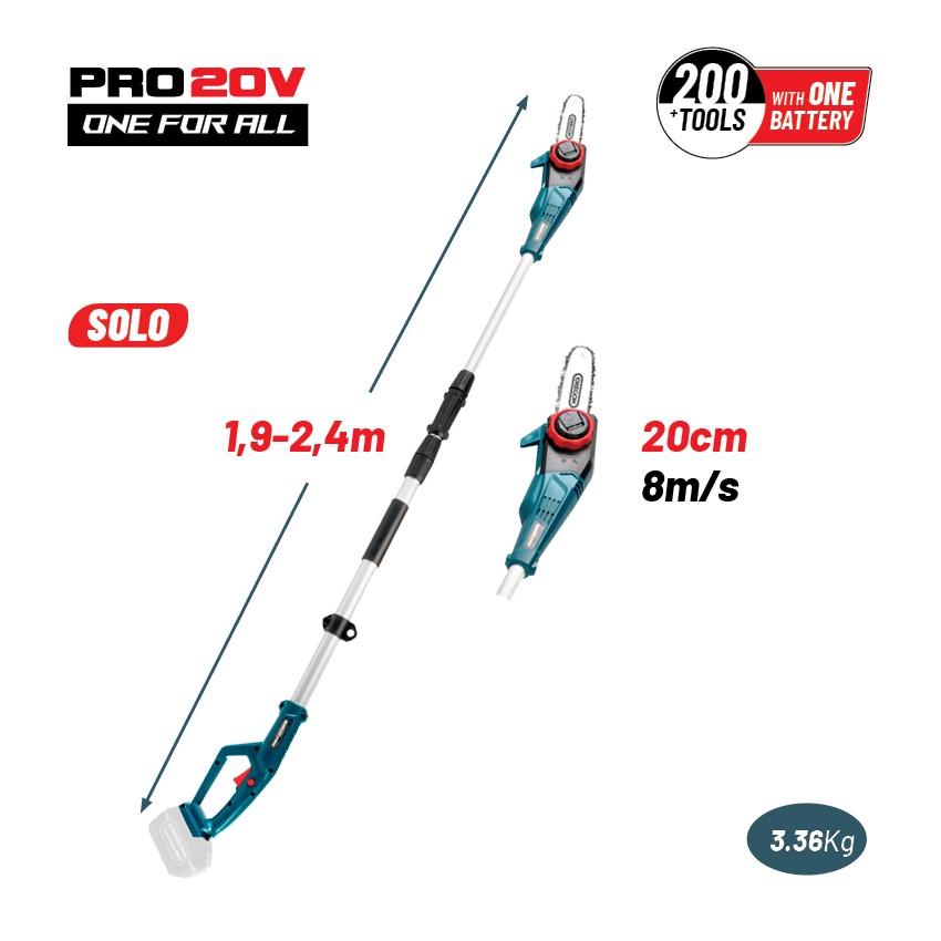 BBP4200 Κονταροπρίονο Μπαταρίας 20cm 20V (Solo)