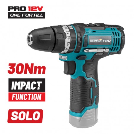 BBP2200 Κρουστικό Δραπανοκατσάβιδο 25Nm 12V (Solo)