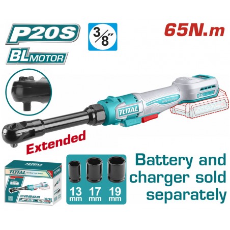 TDRLI206529 Μακριά Καστάνια Μπαταρίας 3/8'' 20V (Solo)