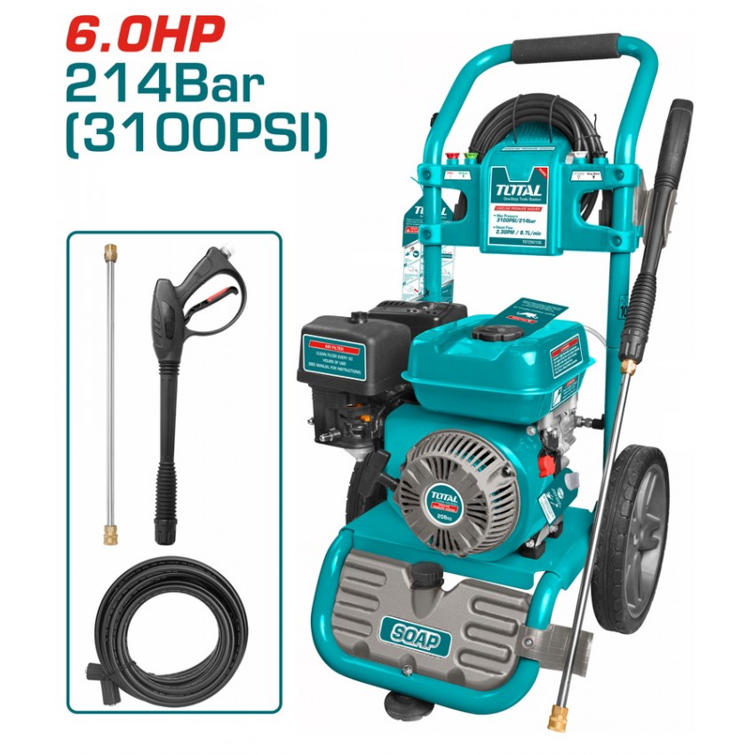 TGT250105E Βενζινοκίνητο Πλυστικό Μηχάνημα 208cc 6Hp