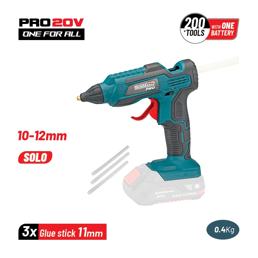 BBP3900 Πιστόλι Θερμοκόλλησης Μπαταρίας 20V (Solo)