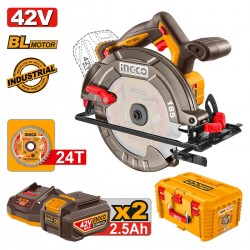 CSLI4218512E Δισκοπρίονο Μπαταρίας 42V & Βαθιά Εργαλειοθήκη 19" (2x2.5Ah)