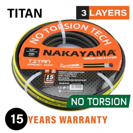 GH6610 Λάστιχο Τitan 3 Επιστρώσεων 3/4'' 50m