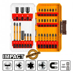 AKDL11306 Σετ Μύτες Impact 1/4" Hex - 31 Τεμάχια