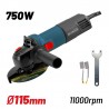 BAG7100 Γωνιακός Τροχός 710W, 115mm