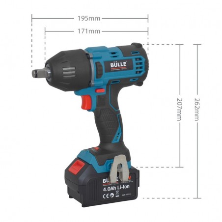 Μπουλονόκλειδο Μπαταρίας 1/2” 400Nm 18V (1x4.0Ah)