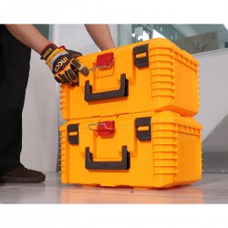 PBXS103 Βαθιά Πλαστική Εργαλειοθήκη με Αφρολέξ 19"