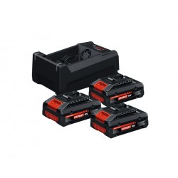 GAL12V 18V-80 Σετ Μπαταριών με Φορτιστή 18V (3x4.0Ah)