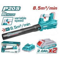 TABLI20428E Φυσητήρας Κήπου Μπαταρίας 20V (2x2.0Ah)