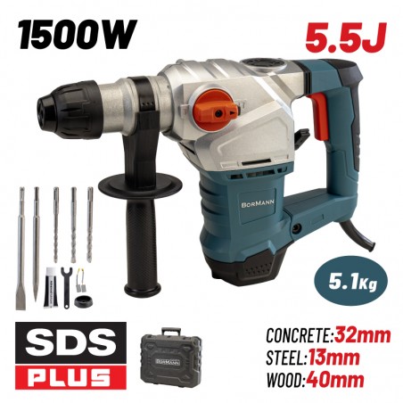 BPH4000 Πιστολέτο Σκαπτικό Περιστροφικό SDS-Plus 1500W