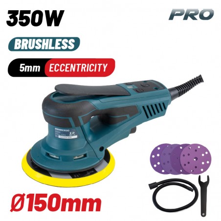 BSS5300 Τριβείο Έκκεντρο Brushless με Σύστημα Αναρρόφησης 350W