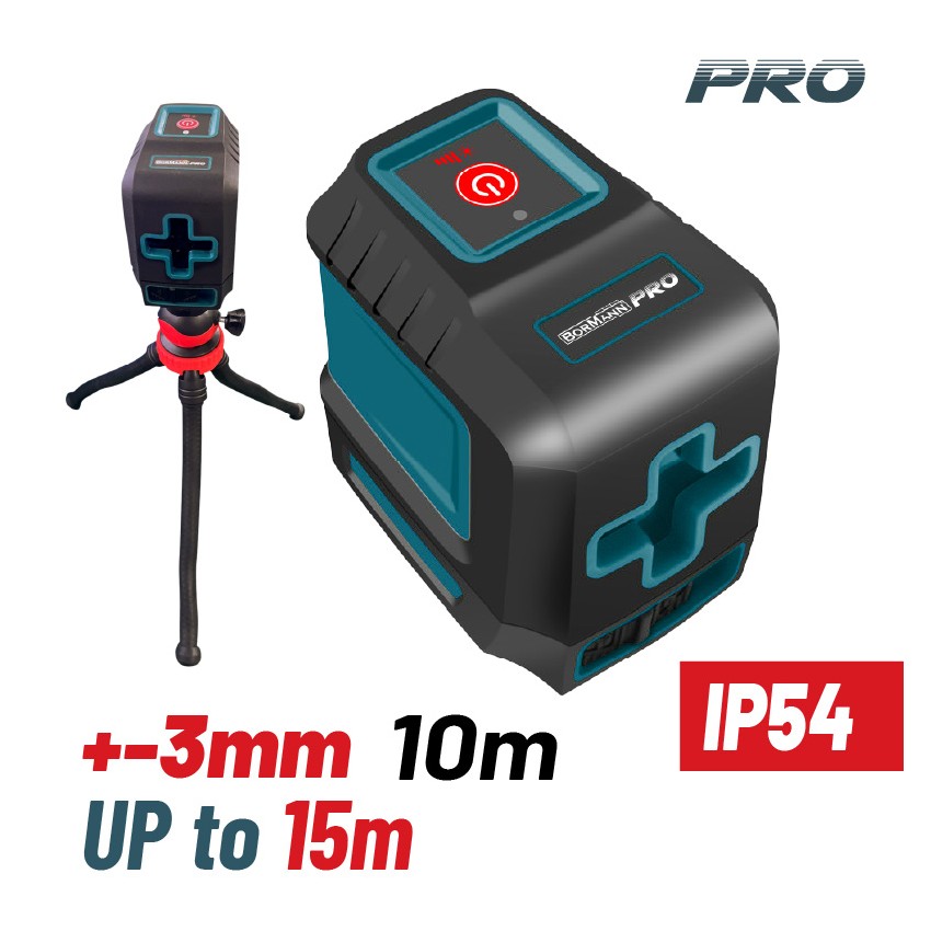 BDM6700 Αλφάδι Laser Σταυρού Red Line 15m