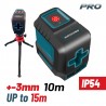 BDM6700 Αλφάδι Laser Σταυρού Red Line 15m