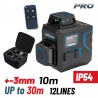 BDM6900 Αυτορυθμιζόμενο Γραμμικό Αλφάδι Laser Πράσινο 30m