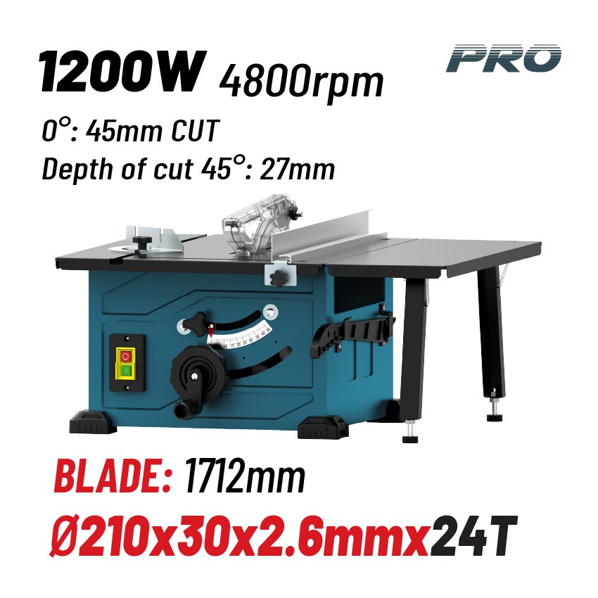 BTS1250 Δισκοπρίονο Πάγκου 1200W