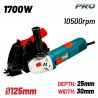 BGC1700 Φρέζα Τοίχου 1700W