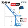 BPA6100 Ηλεκτρικό Παλάγκο με Βάση 500Kg