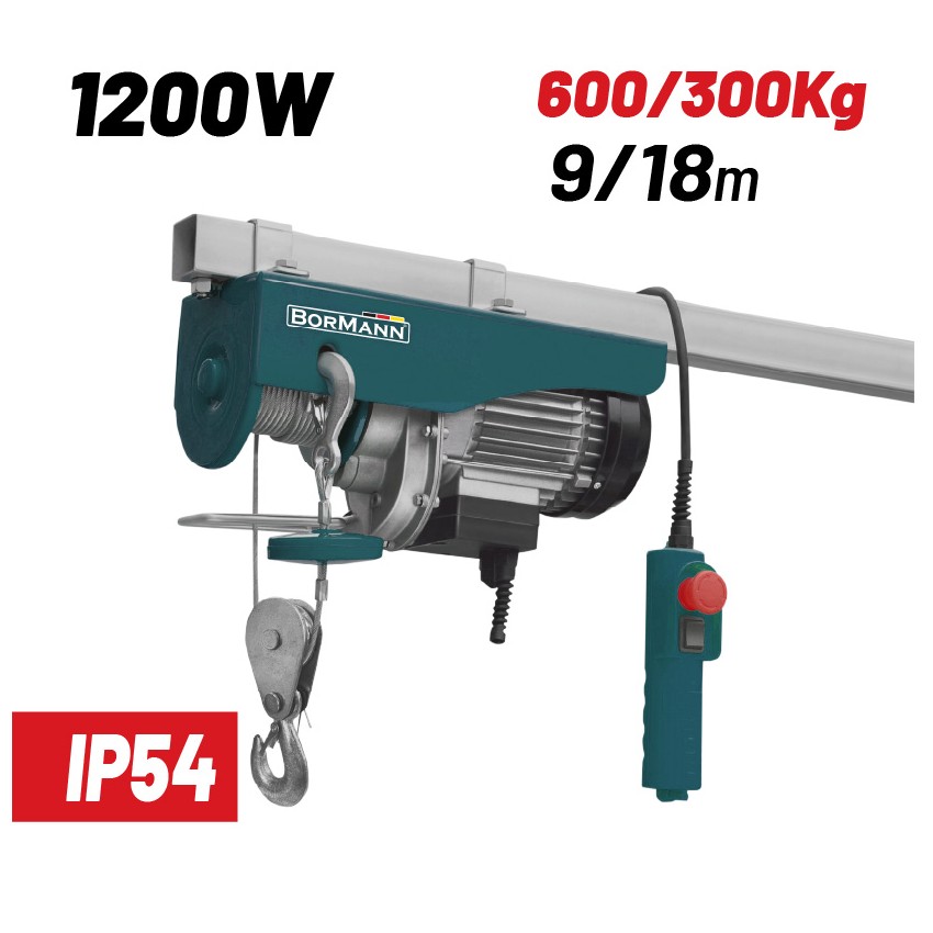 BPA6000 Ηλεκτρικό Παλάγκο 600kg, 18m, 1050W
