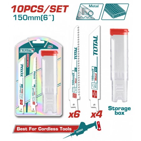 TAC521002 Λάμα Σπαθόσεγας Μετάλλου & Ξύλου 150mm - 10 Τεμάχια