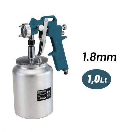 BAT6145 Πιστόλι Βαφής Κάτω Δοχείο 1.0Lt