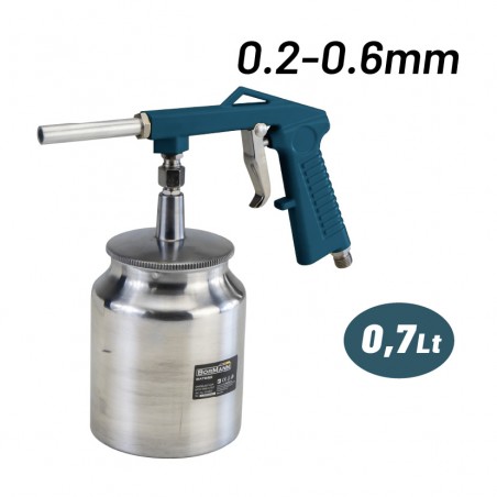 BAT6155 Πιστόλι Αμμοβολής Κάτω Δοχείο 1.0Lt 0.2-0.6mm