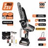 EC1200 Κλαδευτικό Αλυσοπρίονο Μπαταρίας 20cm 21V (2x2.0Ah)