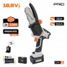 EC1500 Κλαδευτικό Αλυσοπρίονο Μπαταρίας 13cm 16.8V (1x2.0Ah)