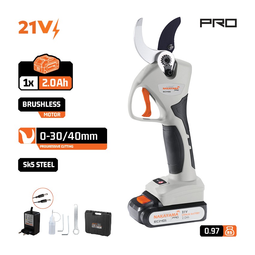 EC1400 Ψαλίδι Κλαδέματος Μπαταρίας 21V (1x2.0Ah)