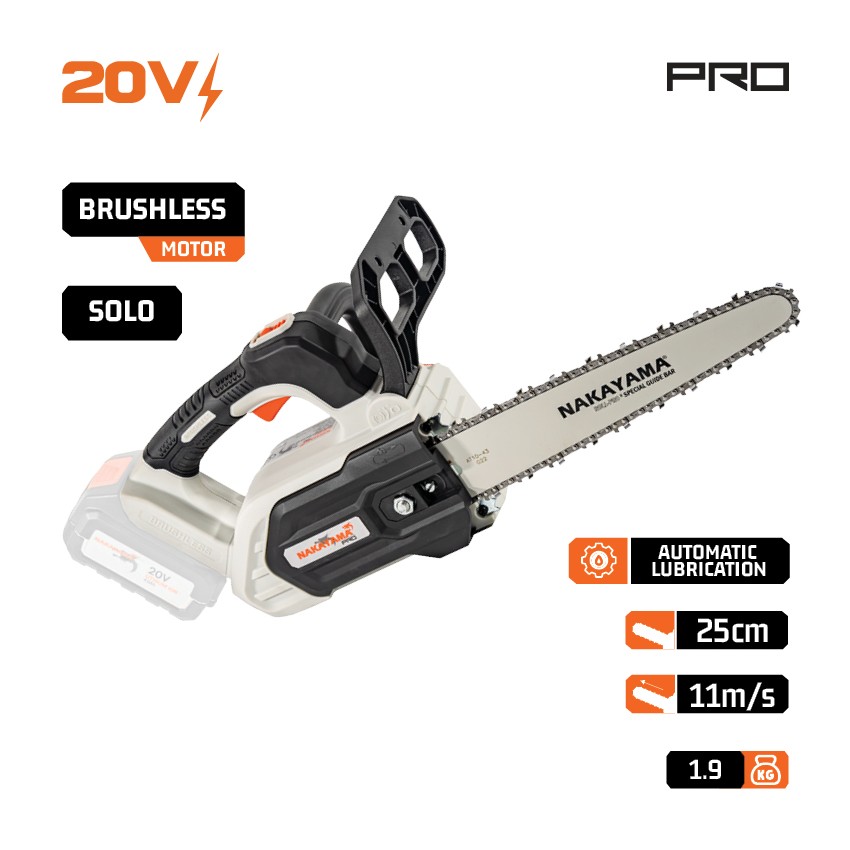 EC3000 Αλυσοπρίονο Κλαδευτικό Μπαταρίας Brushless 25cm 20V (Solo)