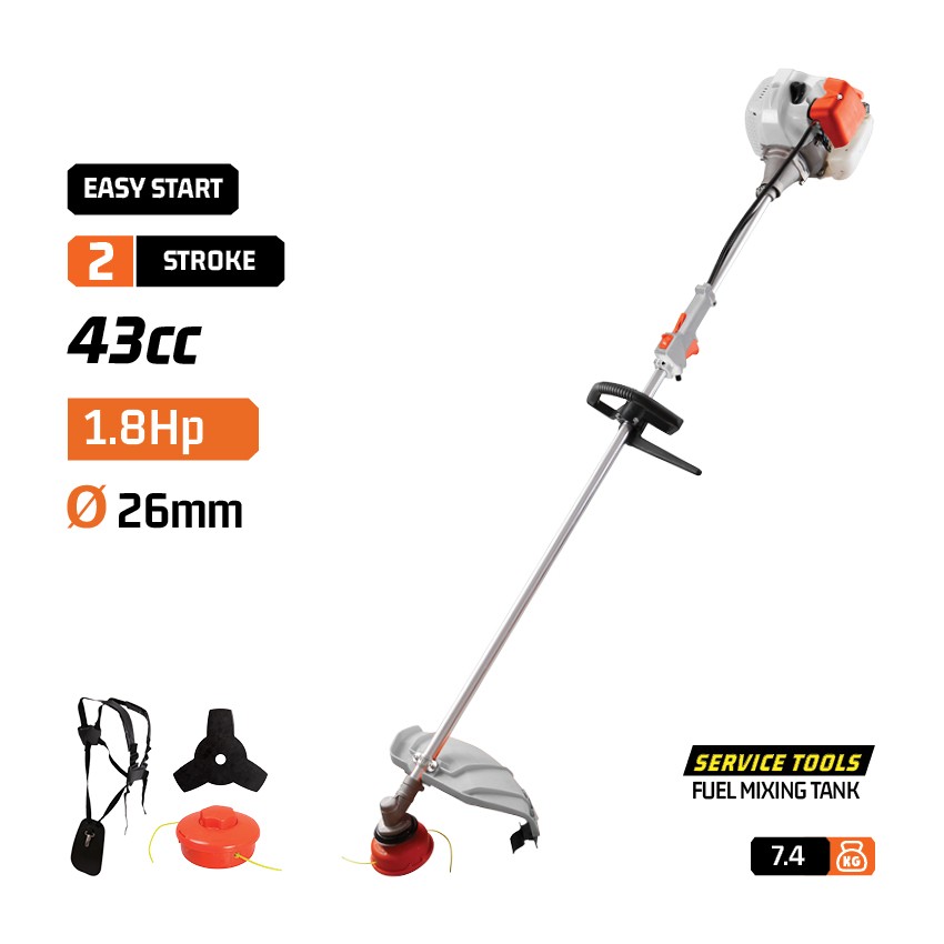 PB4320 Θαμνοκοπτικό Βενζίνης 43cc 1.8Hp