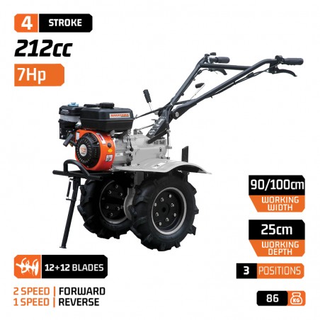 MB 7000 Classic Σκαπτικό Βενζίνης 6.5hHp