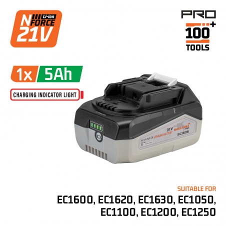 EC1606 Μπαταρία 21V 5.0Ah για EC1600, EC1620, EC1630